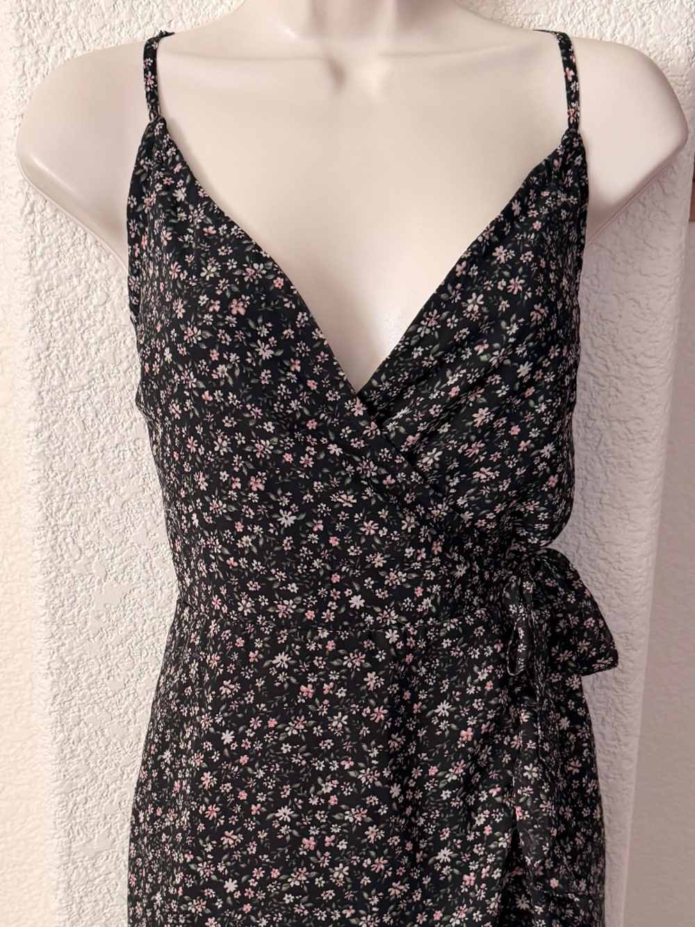 Hollister Floral Wrap Dress